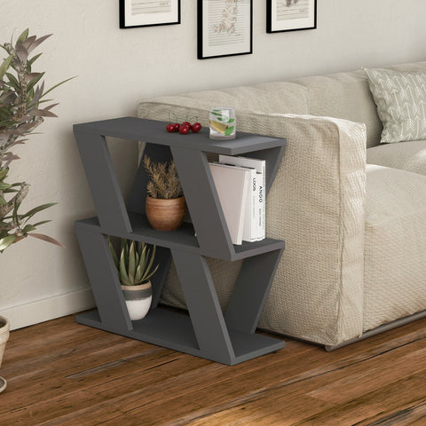 Coffee Table with Magazine Rack for Living Room and Office, Side/End Table