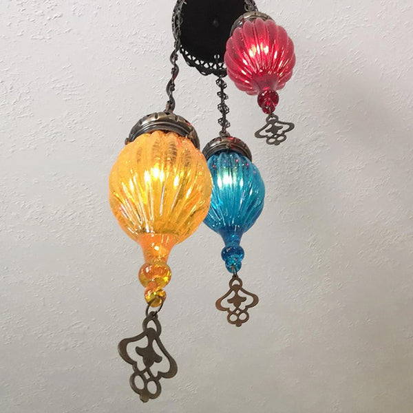 Woodymood Ceiling Mosaic Lamp 3 Ball