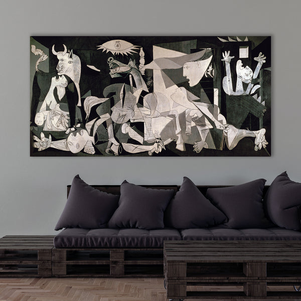 Pablo Picasso Wall Art, Guernica Canvas Wall Art, Huge Canvas Wall Art, Guernica Canvas, Picasso Wall Decor