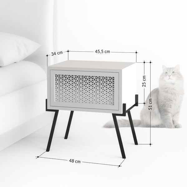 Modern Design Nightstand, Naive Modern Nightstand, Multipurpose Consoler