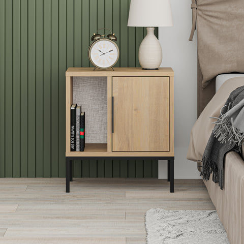 GLYNN Nightstand with U Leg - Modern Design Console