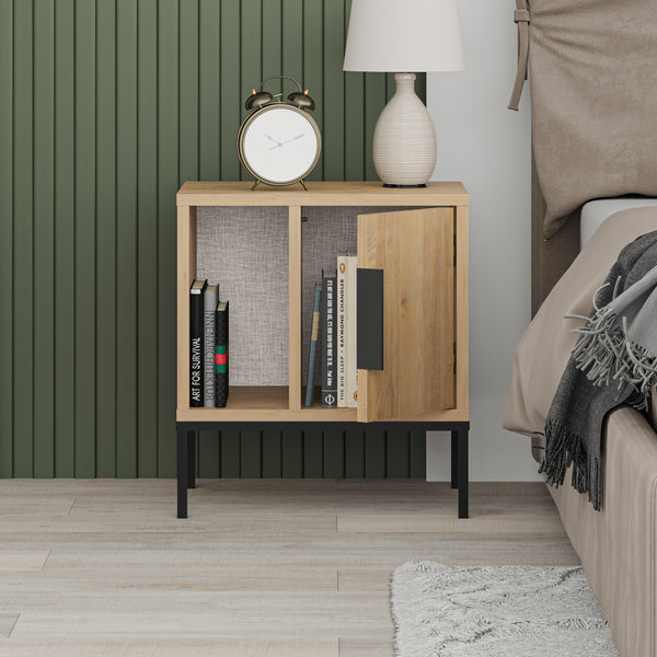 GLYNN Nightstand with U Leg - Modern Design Console