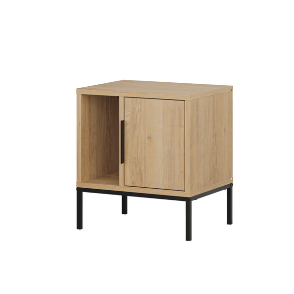 GLYNN Nightstand with U Leg - Modern Design Console