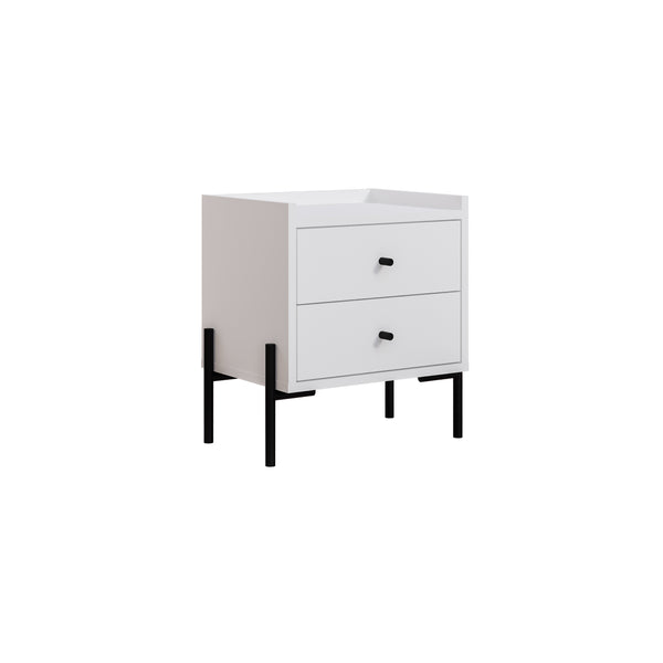 Malta Nightstand, Bedroom Console, Modern Design Bed Side Nightstand