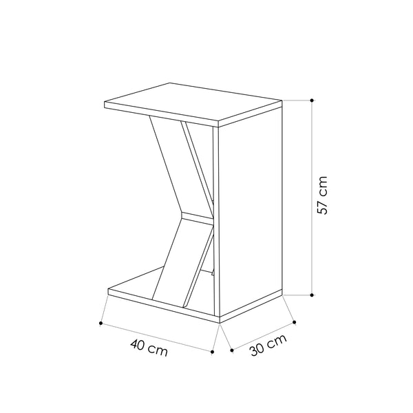 Sofa Side C Table , Sofa Side Coffe Table for Living Room and Office, Modern Side/End Table