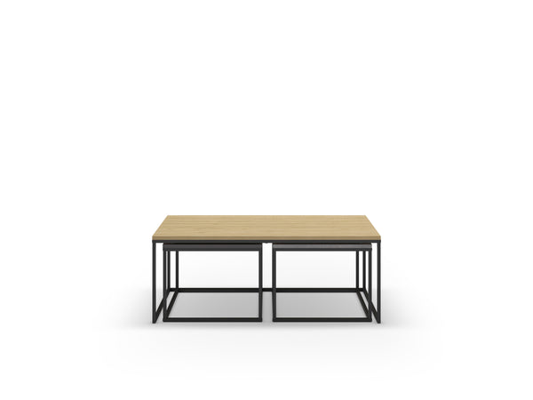 CAMELIA Coffe Table Set, 3 Pieces Coffee Table for Living Room