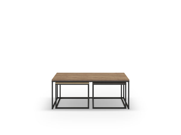 CAMELIA Coffe Table Set, 3 Pieces Coffee Table for Living Room