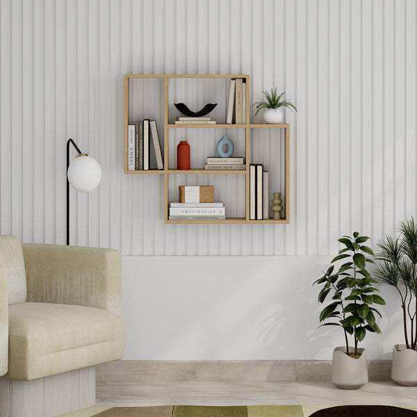 Wall Mounted Shelf - Floating Shelf, Bookshelf Wall Decor, Deco Home Shelf.