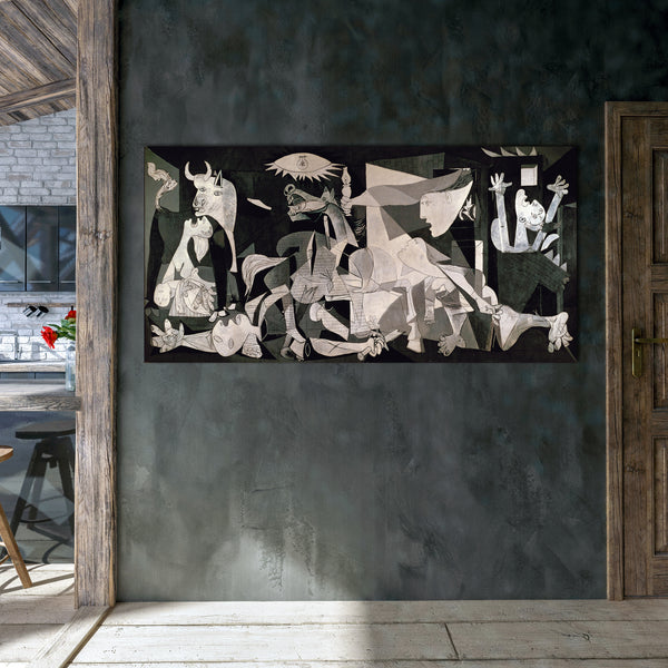 Pablo Picasso Wall Art, Guernica Canvas Wall Art, Huge Canvas Wall Art, Guernica Canvas, Picasso Wall Decor