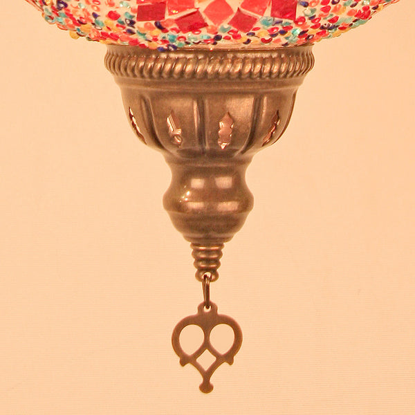Woodymood Ceiling Mosaic Lamp 6.5" 1 Ball -Flame