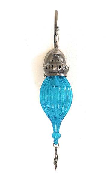 Woodymood Sconce Mosaic Lamps 9"x4" 1 Ball - Blue