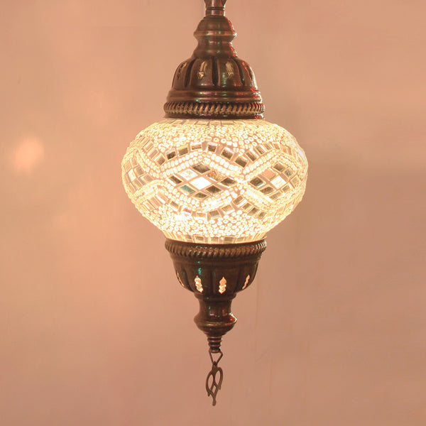 Woodymood Sconce Mosaic Lamps 5'' 1 Ball - White