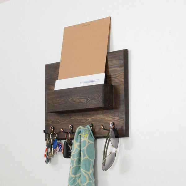 Woodymood Modern Style Wall Organizer Shelf-Wenge