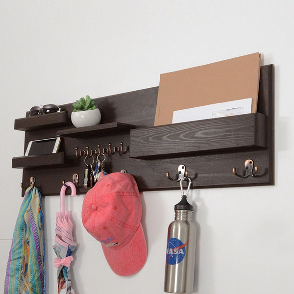 Woodymood Professional Wall Organizer Shelf-Wenge