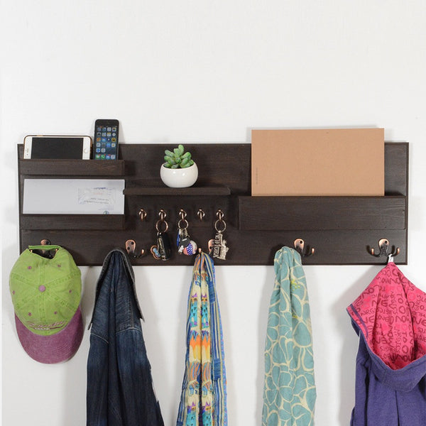 Woodymood Professional Wall Organizer Shelf-Wenge