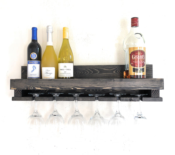Woodymood Wine Rack Glass Holder