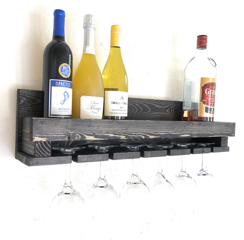 Woodymood Wine Rack Glass Holder