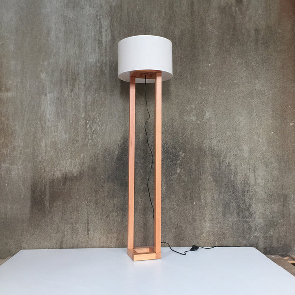 Woodymood Parallel Floor Lamp-Cream