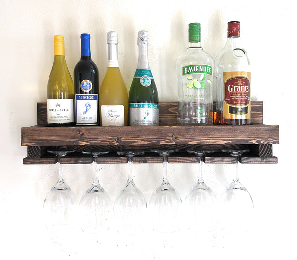 Woodymood Wine Rack Glass Holder